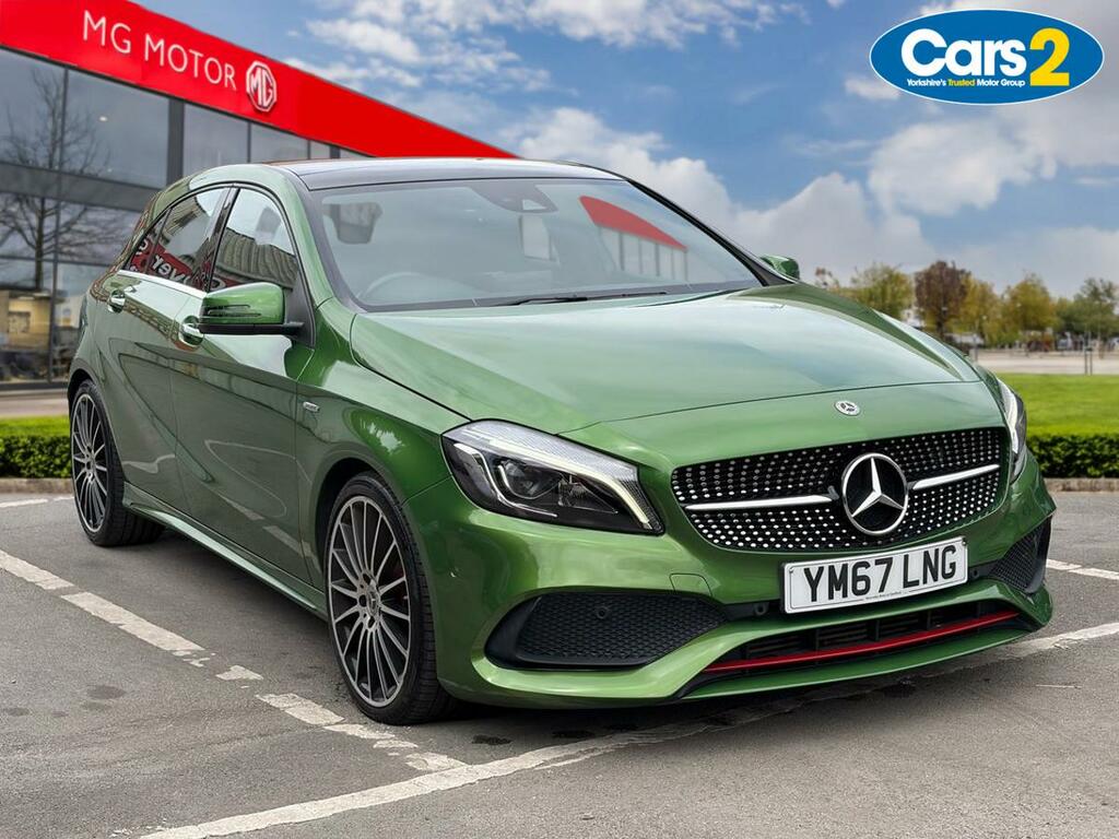 Mercedes-Benz A Class 2.0 A250 Amg Premium Hatchback 7G-dct Green