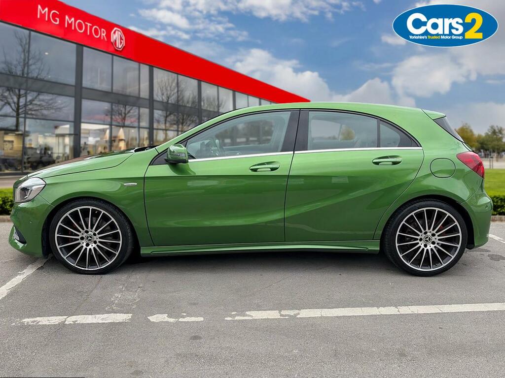 Mercedes-Benz A Class 2.0 A250 Amg Premium Hatchback 7G-dct Green #6