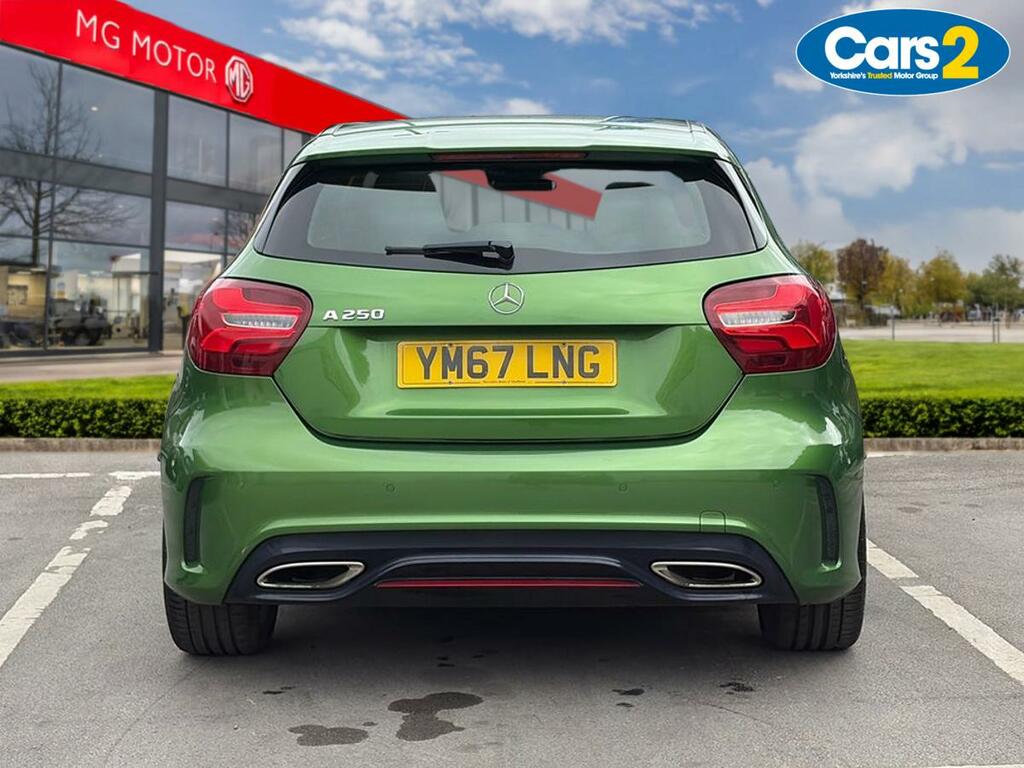 Mercedes-Benz A Class 2.0 A250 Amg Premium Hatchback 7G-dct Green #4