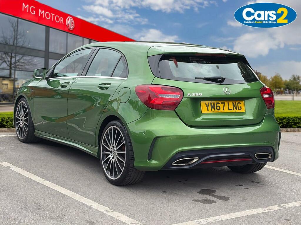 Mercedes-Benz A Class 2.0 A250 Amg Premium Hatchback 7G-dct Green #5