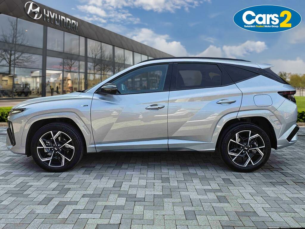 Hyundai Tucson 1.6T N Line Suv Hybrid Euro 6 Ss EO26BKX Silver #6
