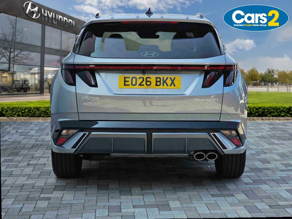 Hyundai Tucson 1.6T N Line Suv Hybrid Euro 6 Ss EO26BKX Silver #4
