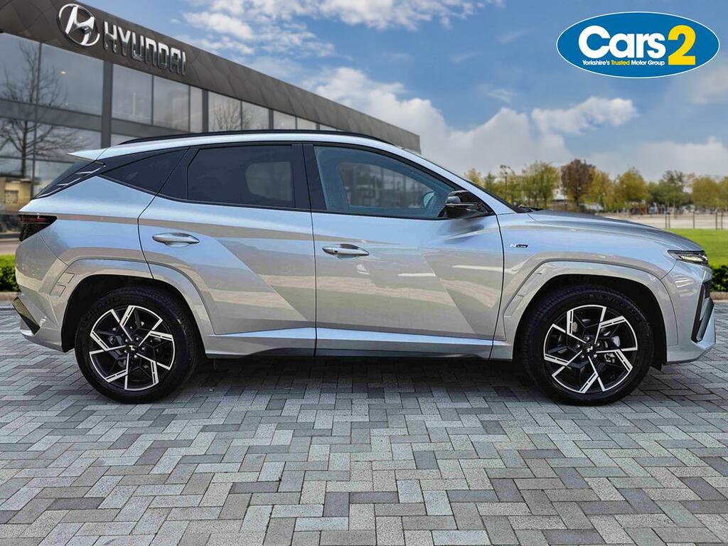 Hyundai Tucson 1.6T N Line Suv Hybrid Euro 6 Ss EO26BKX Silver #2