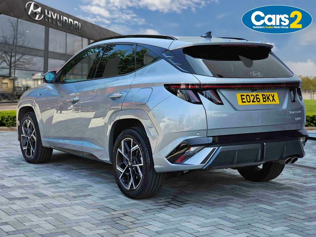 Hyundai Tucson 1.6T N Line Suv Hybrid Euro 6 Ss EO26BKX Silver #5