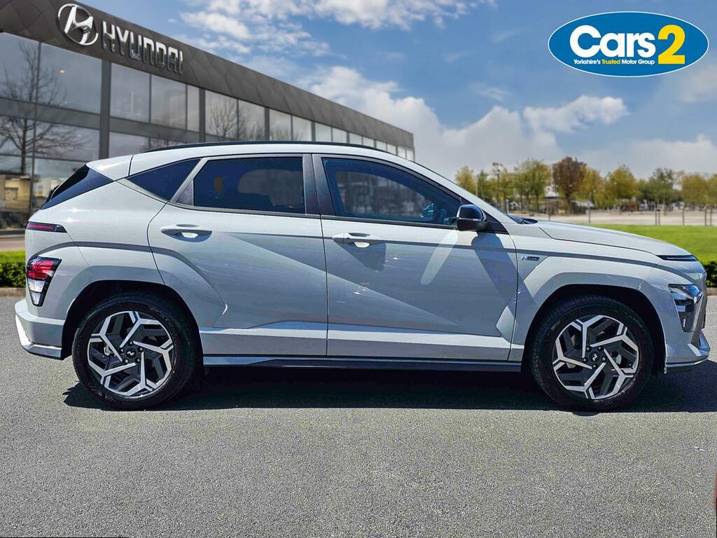Hyundai Kona 1.6 H-gdi N Line Suv Hybrid Dct Euro 6 YC26NHL Grey #2