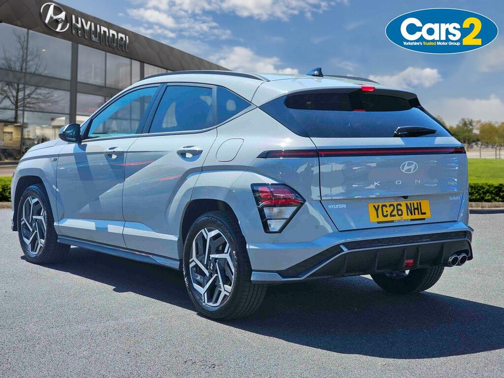 Hyundai Kona 1.6 H-gdi N Line Suv Hybrid Dct Euro 6 YC26NHL Grey #5