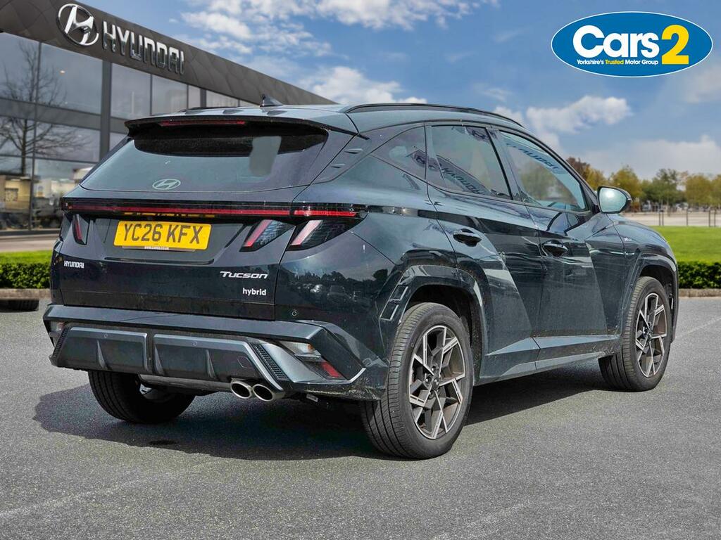 Hyundai Tucson 1.6T Hybrid N Line Edition Suv Hybrid A YC26KFX Black #3