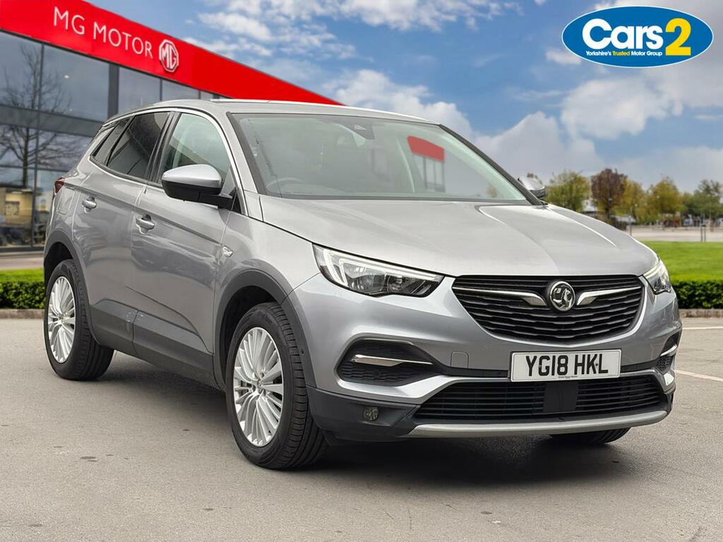 Vauxhall Grandland X 1.2 Turbo Sport Nav Grey