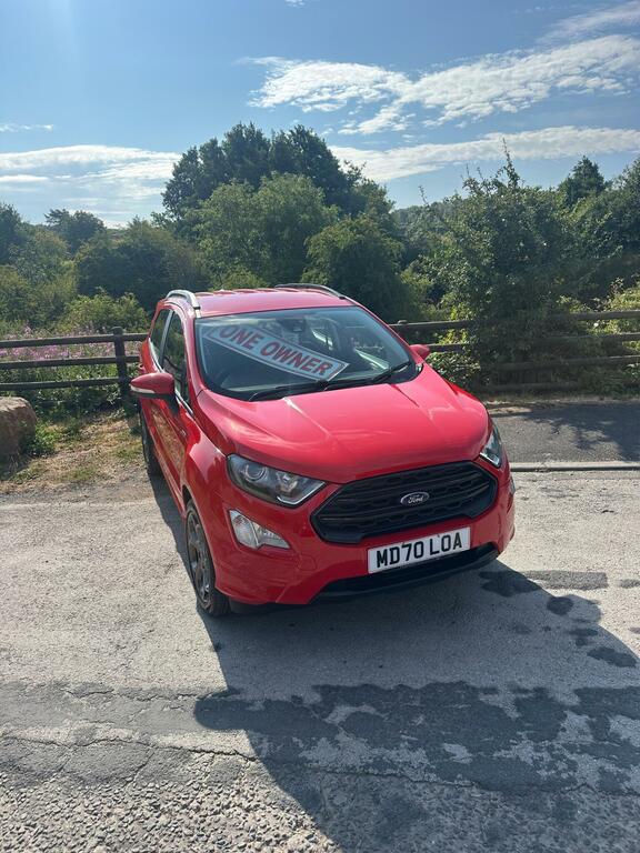 Ford Ecosport 1.0T Ecoboost St-line Euro 6 Ss Red