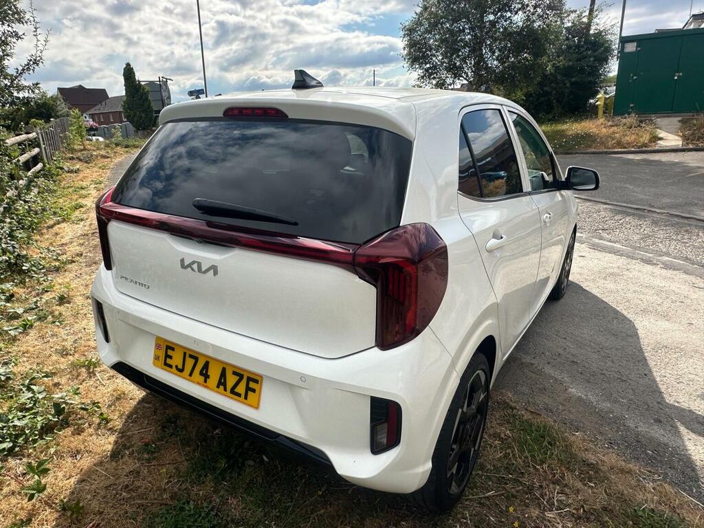Kia Picanto 1.0 3 Amt Euro 6 Ss White #4