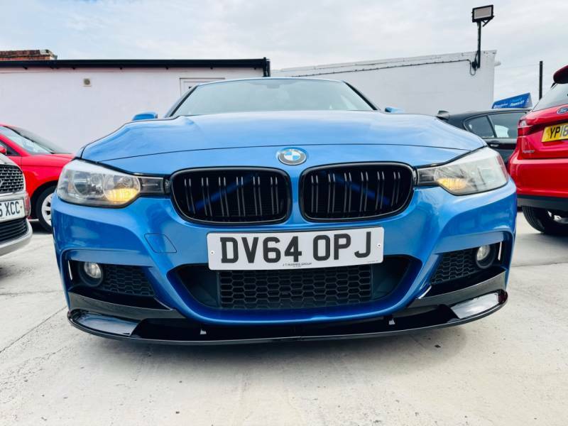 BMW 3 Series 320D M Sport - 2014 64 DV64OPJ Blue #3