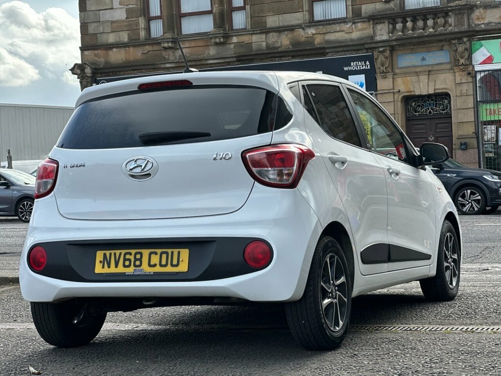 Hyundai I10 1L Go Se NV68COU White #4