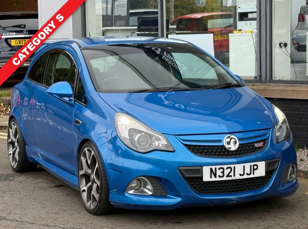 Vauxhall Corsa 1.6L Vxr Blue