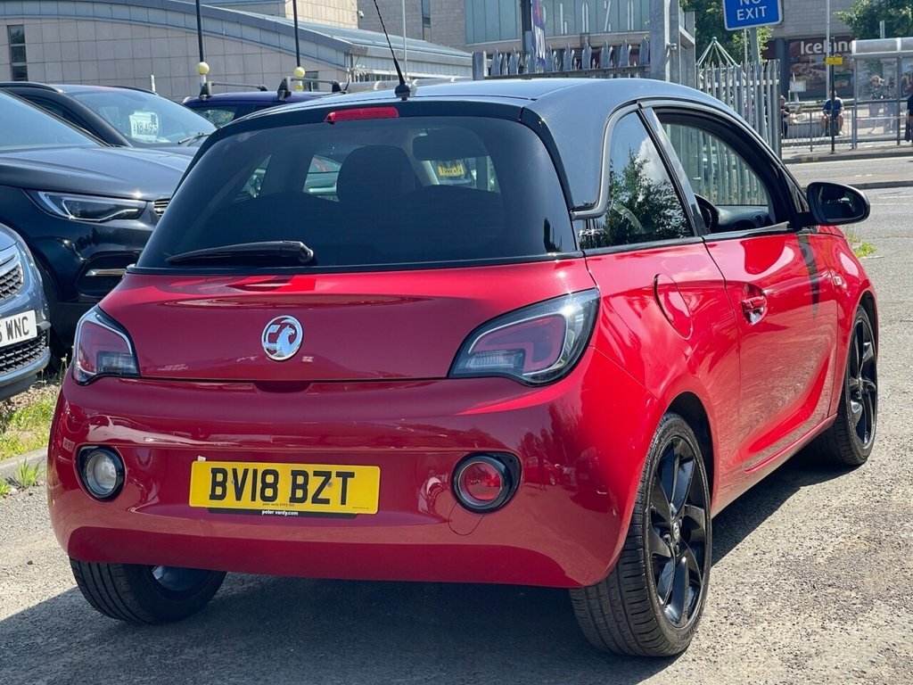 Vauxhall Adam 1.2L Energised BV18BZT Red #5