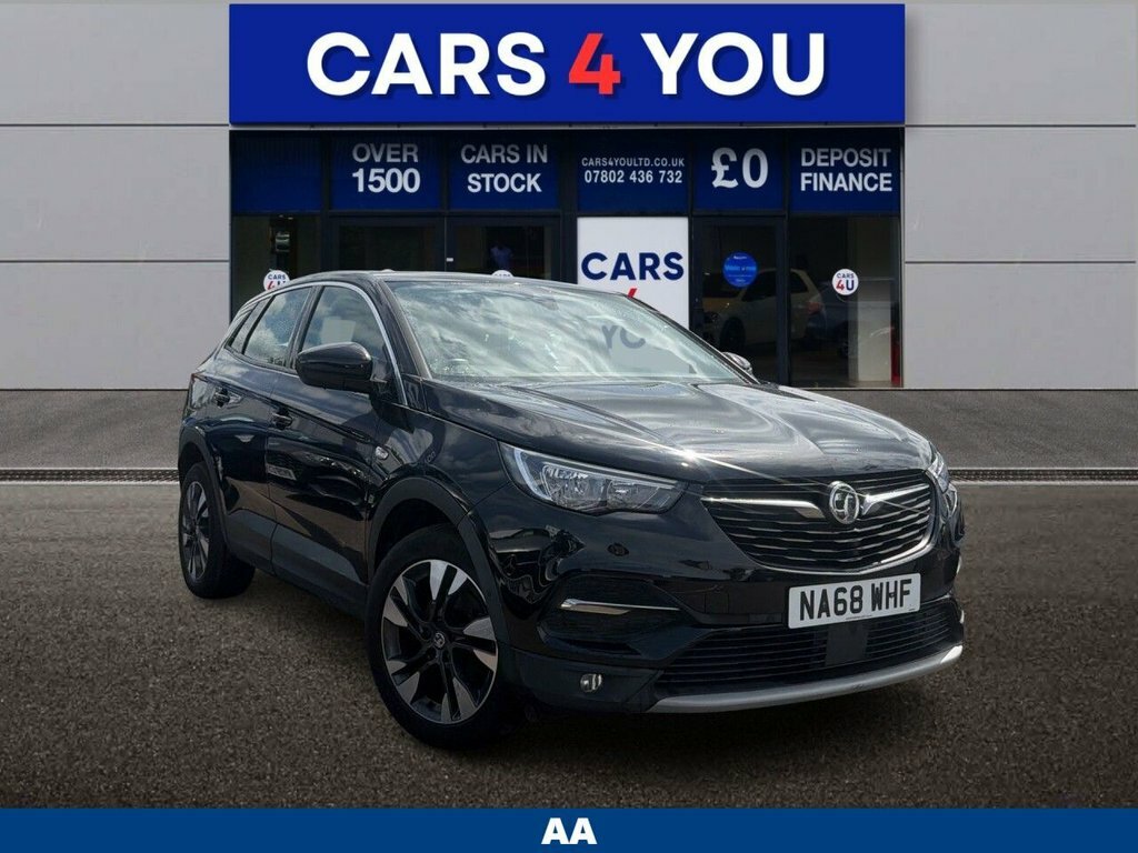 Vauxhall Grandland X 1.2L Sport Nav Black