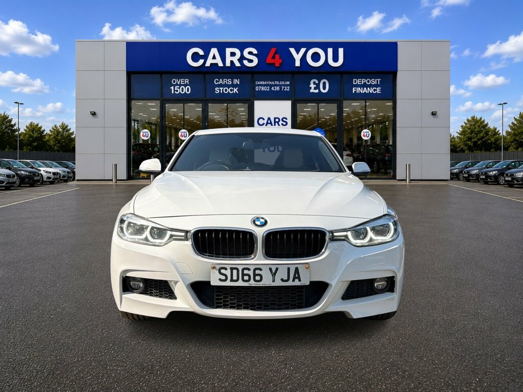 BMW 3 Series 2L M Sport SD66YJA White #4