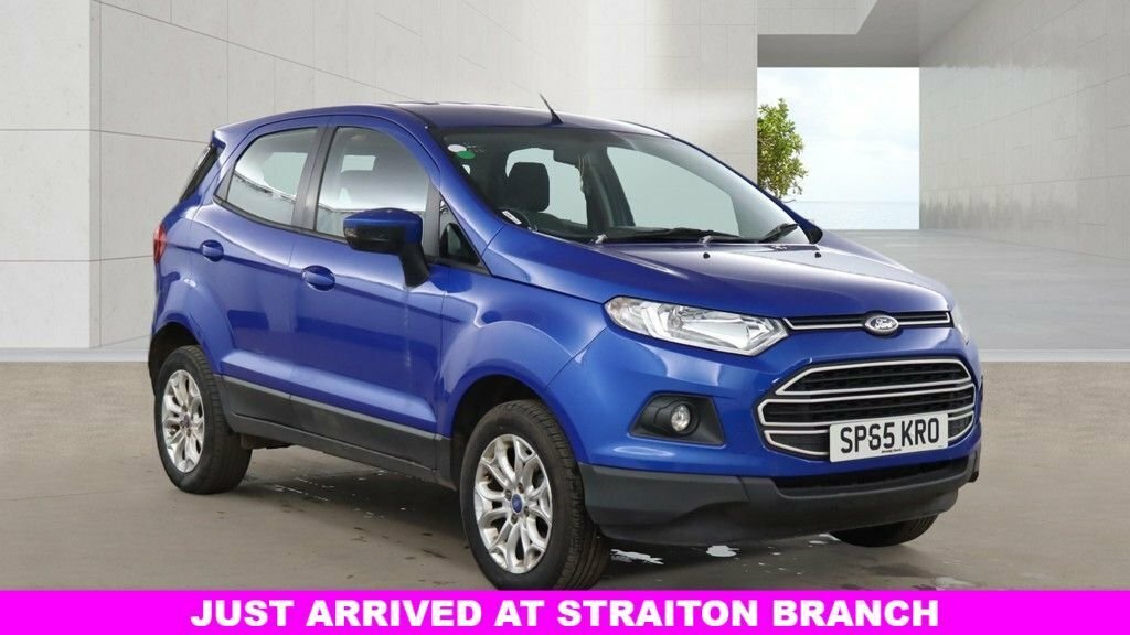 Ford Ecosport 1L Zetec Blue