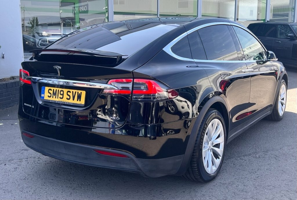 Tesla Model X Suv SM19SVW Black #6