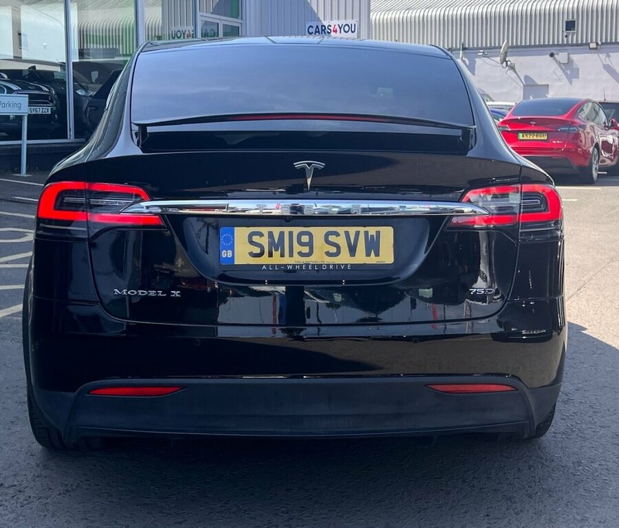 Tesla Model X Suv SM19SVW Black #5