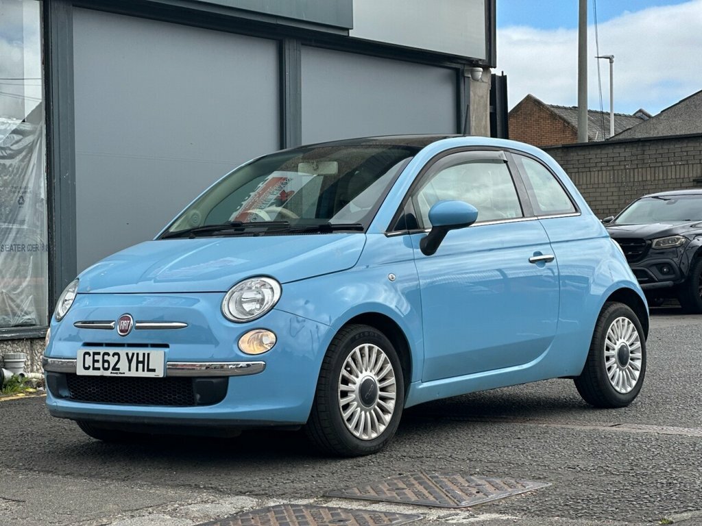 Fiat 500 1L Lounge CE62YHL Blue #2