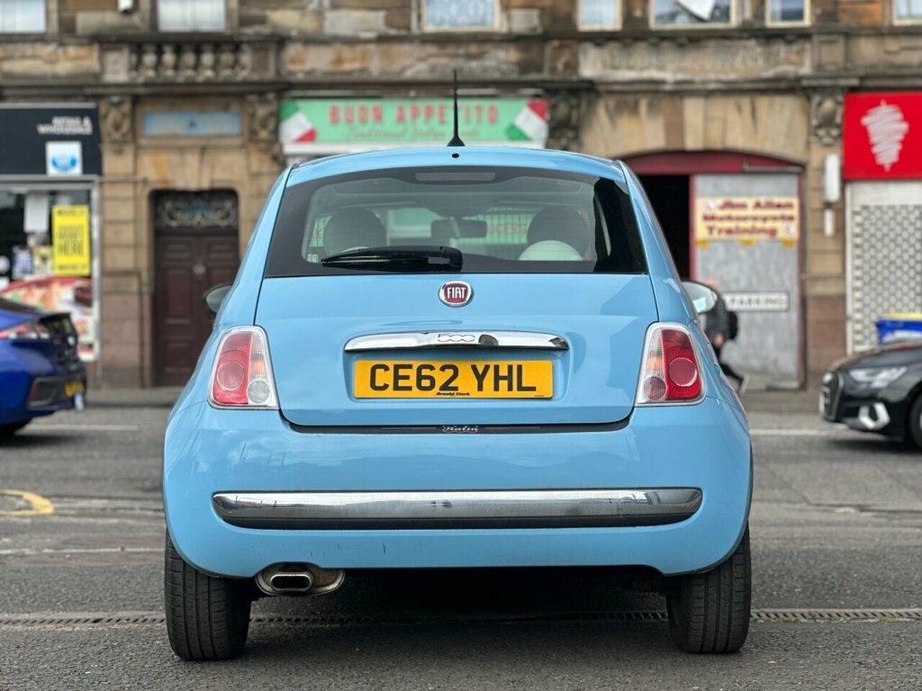 Fiat 500 1L Lounge CE62YHL Blue #6