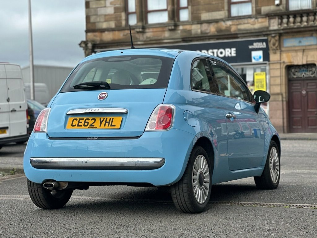 Fiat 500 1L Lounge CE62YHL Blue #5