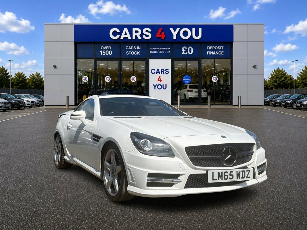 Mercedes-Benz SLK 2L Amg Sport LM65WDZ White #2