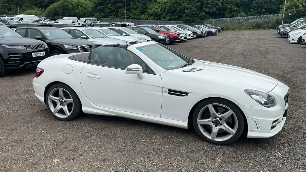 Mercedes-Benz SLK Slk 250 Amg Sport Cdi Blueefficiency Black #13