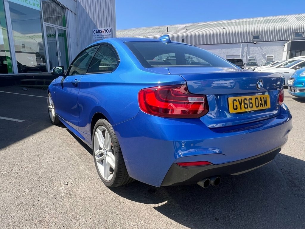 BMW 2 Series Gran Coupe 2L M Sport Blue #4