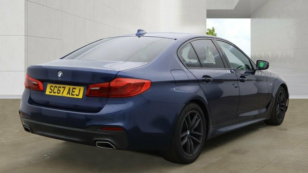 BMW 5 Series 2L M Sport Blue #4