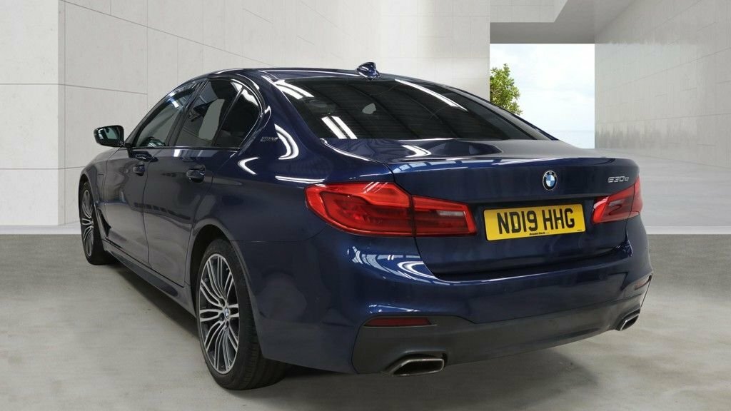 BMW 5 Series 2L M Sport Blue #3