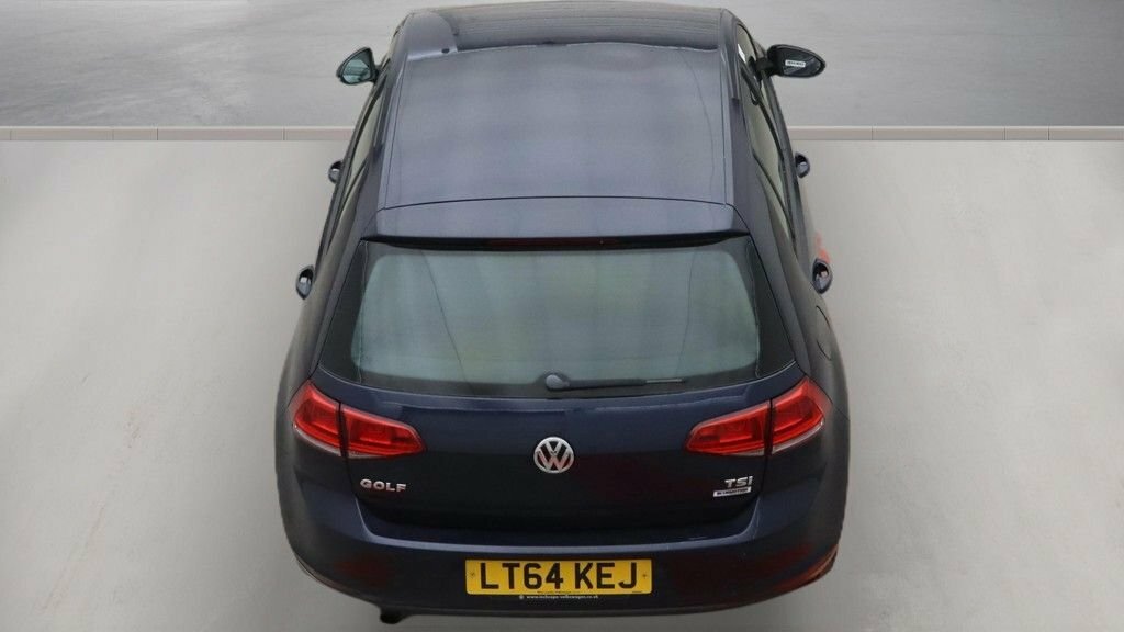 Volkswagen Golf Se Tdi Bluemotion Technology Dsg Blue #8