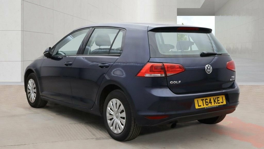 Volkswagen Golf Se Tdi Bluemotion Technology Dsg Blue #3