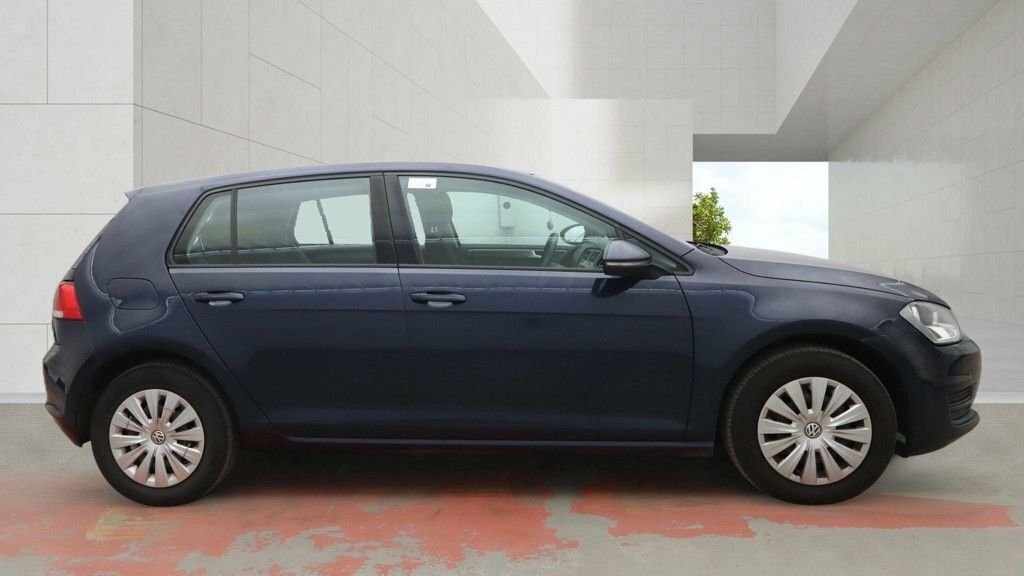 Volkswagen Golf Se Tdi Bluemotion Technology Dsg Blue #5