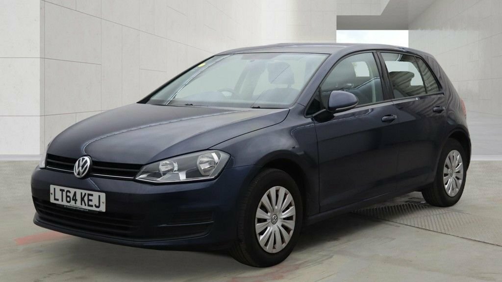 Volkswagen Golf Se Tdi Bluemotion Technology Dsg Blue #2