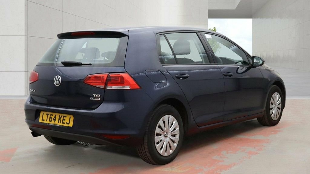 Volkswagen Golf Se Tdi Bluemotion Technology Dsg Blue #4