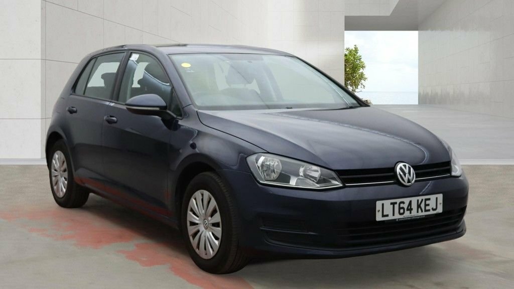 Volkswagen Golf Se Tdi Bluemotion Technology Dsg Blue #1