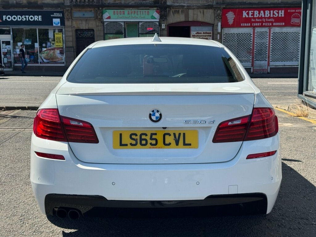 BMW 5 Series 3L M Sport LS65CVL White #5