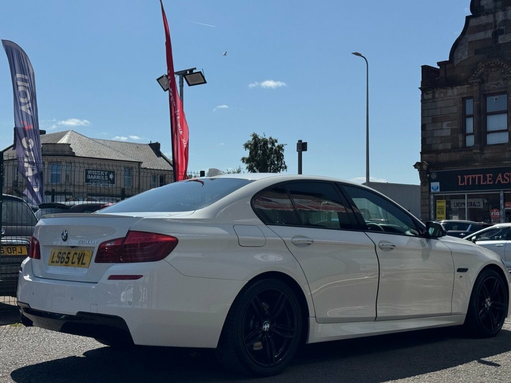 BMW 5 Series 3L M Sport LS65CVL White #4