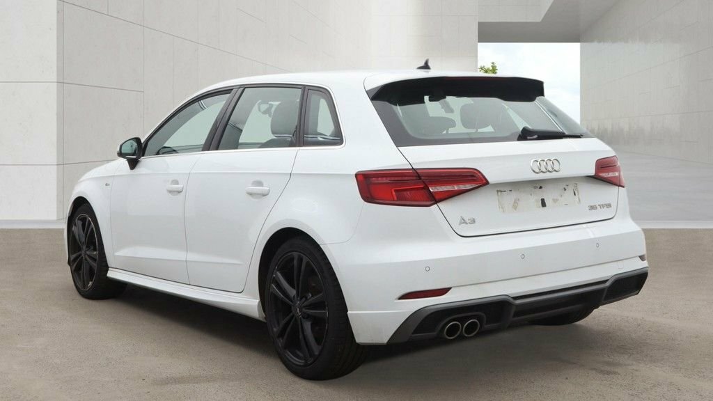Audi A3 1.5L S Line White #3