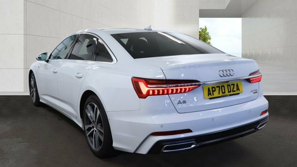 Audi A6 Saloon 2L S Line White #3