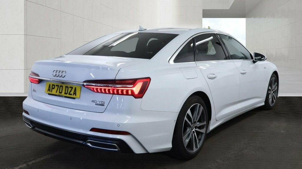 Audi A6 Saloon 2L S Line White #4