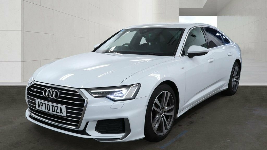Audi A6 Saloon 2L S Line White #2