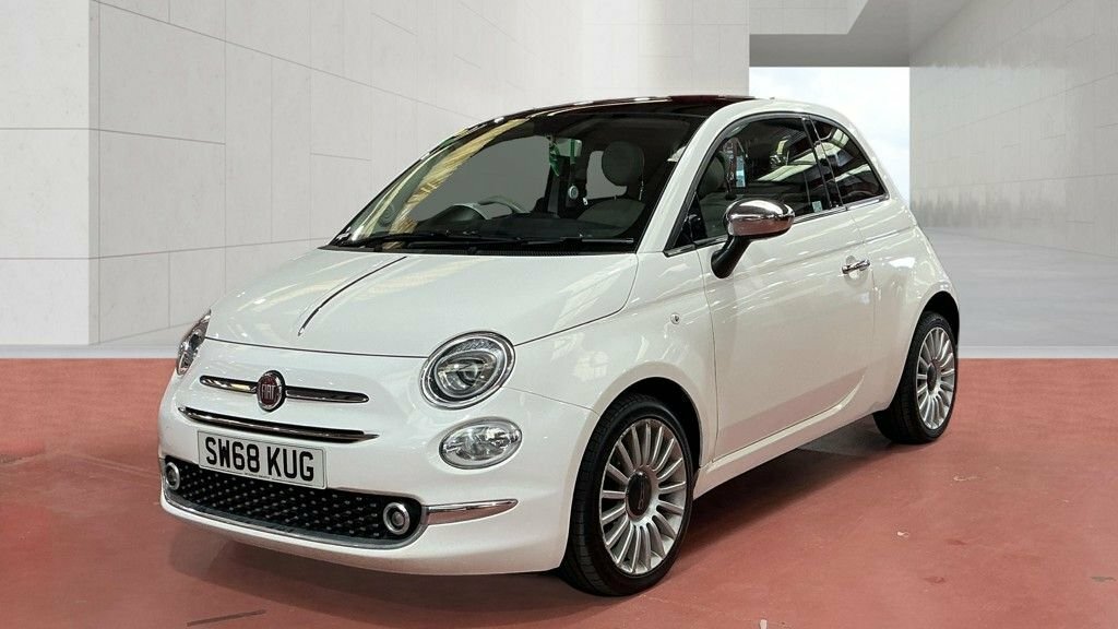 Fiat 500 1.2L Lounge White #2