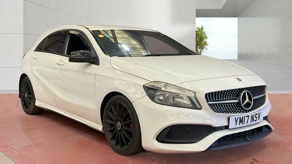 Mercedes-Benz A Class 1.6L Amg Line White