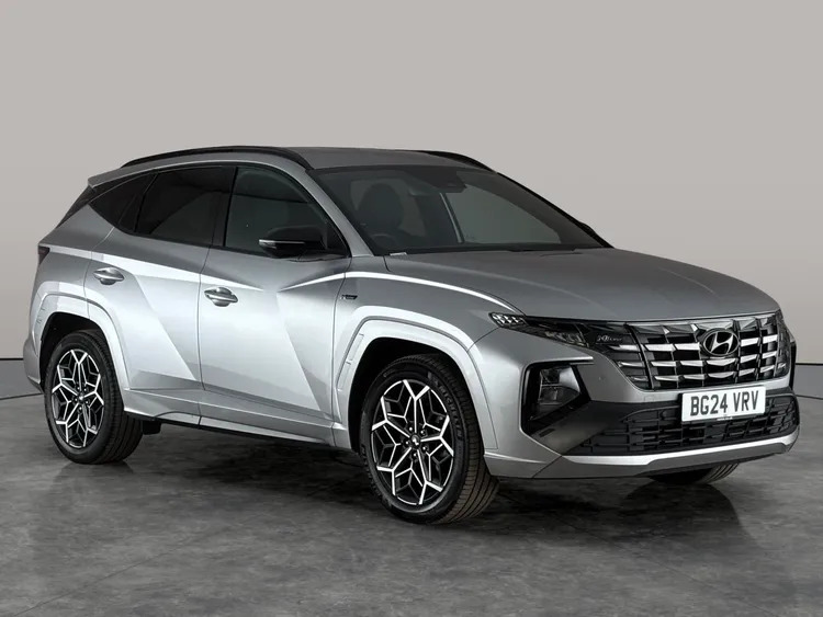 Hyundai Tucson 1.6 T-gdi N Line Euro 6 Ss Silver #3