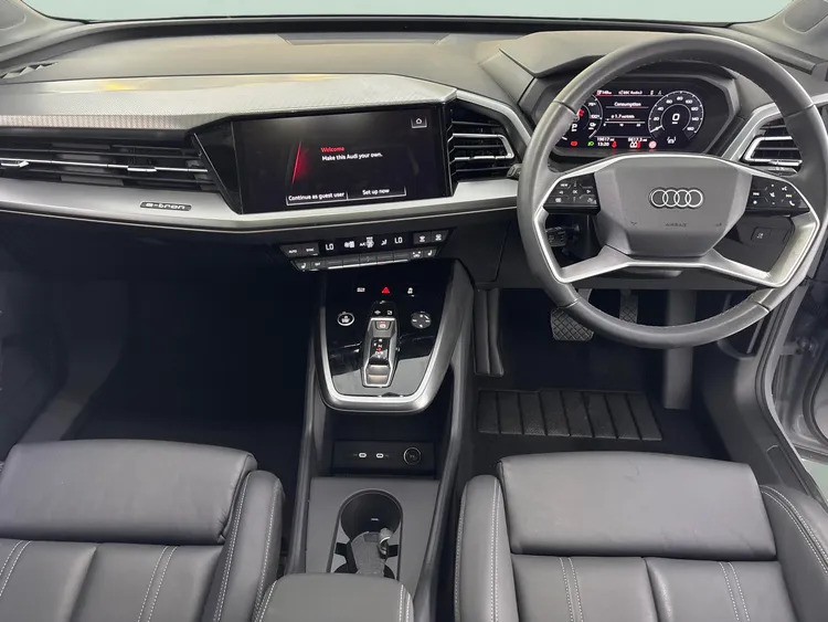 Audi Q4 E Tron 210Kw 45 82Kwh Black Edition Tech Pack Purple #13