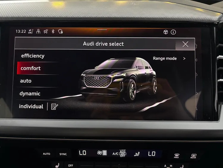 Audi Q4 E Tron 210Kw 45 82Kwh Black Edition Tech Pack Purple #30