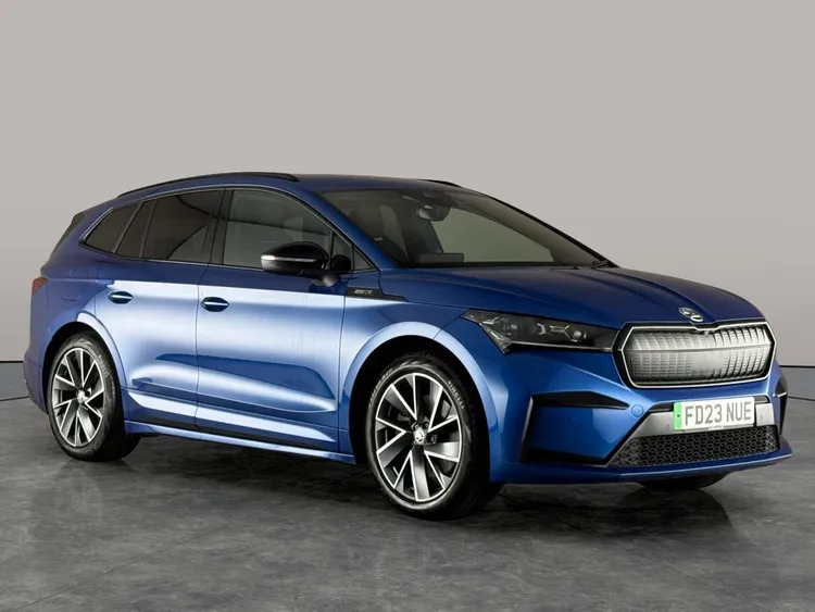 Skoda ENYAQ E Blue #3