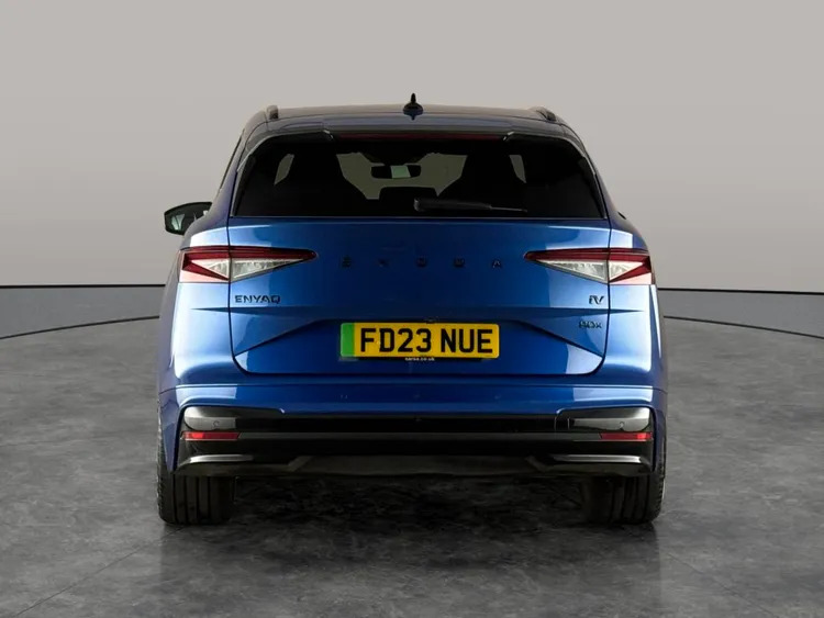 Skoda ENYAQ E Blue #6